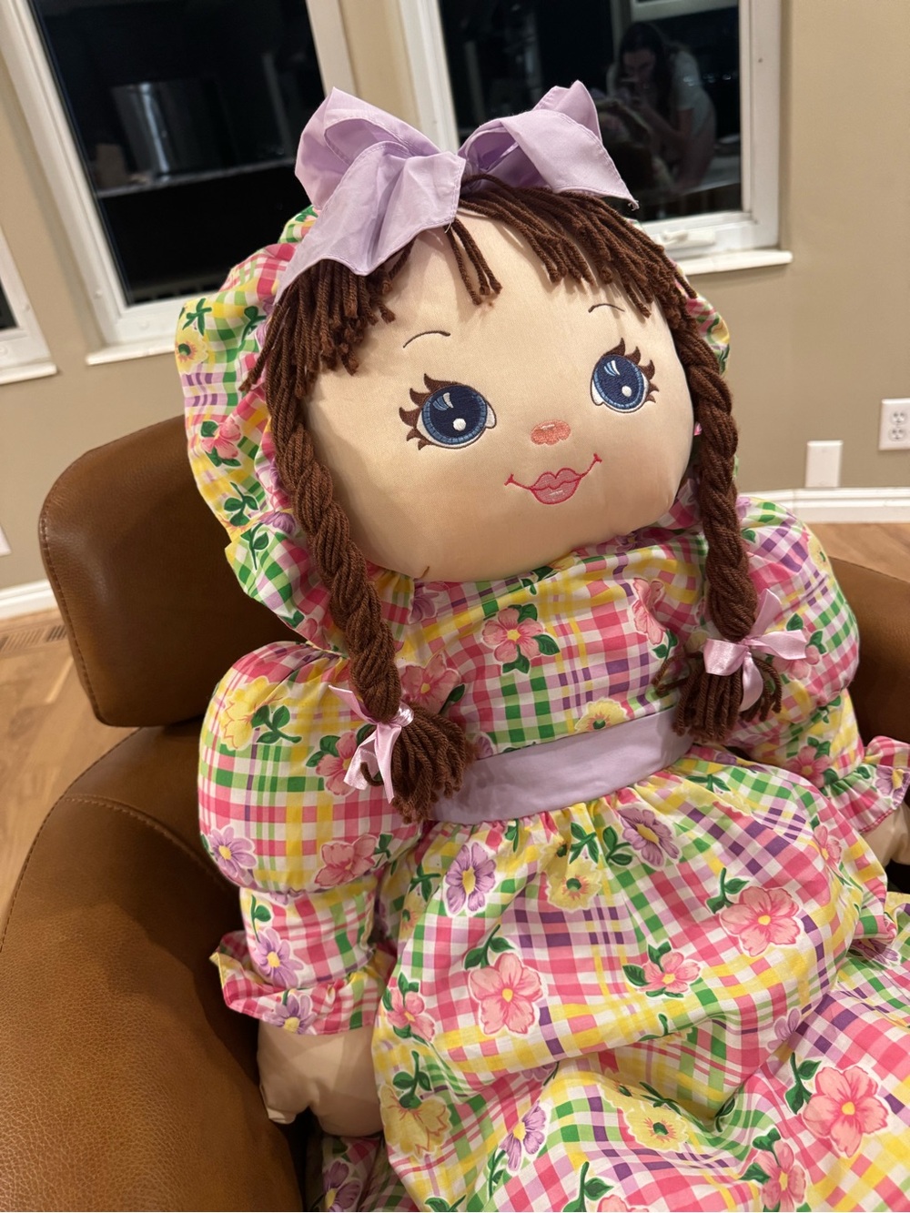 Vintage Jumbo Sweetie Mine Plush Doll 48” - Picture 2 of 3